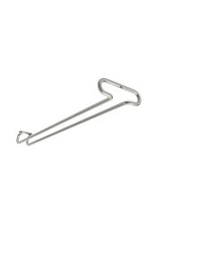 Rev-A-Shelf Under Cabinet Wine Glass Holder-Satin Nickel-Large