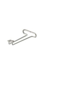 Rev-A-Shelf Under Cabinet Wine Glass Holder-Satin Nickel-Small