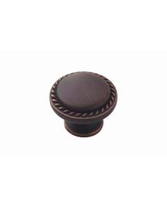 Amerock BP53001 Knob-Oil-Rubbed Bronze