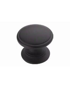 Amerock BP53012 Knob-Flat Black