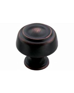 Amerock BP538072 Mushroom Knob-Oil-Rubbed Bronze