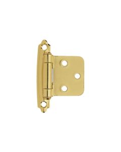 Amerock BPR3429 Variable Overlay Hinge-Polished Brass
