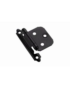 Amerock BPR3429 Variable Overlay Hinge-Flat Black
