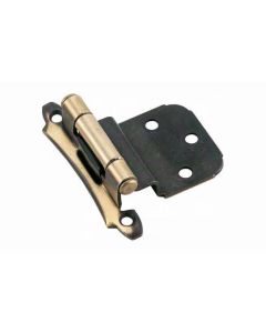 Amerock BPR7928 3/8" Inset Hinge-Antique Satin Brass