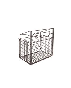 Closet Tilt Out Hamper Basket-Oil-Rubbed Bronze-Small