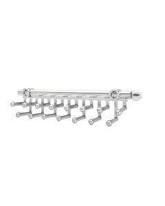 Pull-Out Tie/Scarf Rack