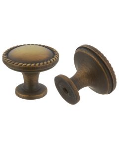 Jamison J327 Knob-Antique Satin Brass