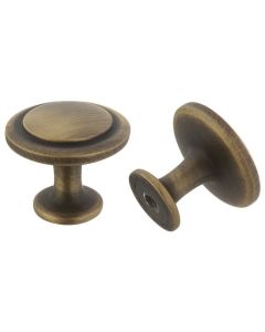 Jamison J334 Knob-Antique Satin Brass