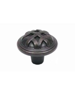 J339 Jamison Decorative Knob-Oil-Rubbed Bronze