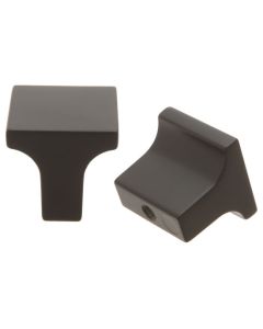 Jamison J343 Square Knob-Black