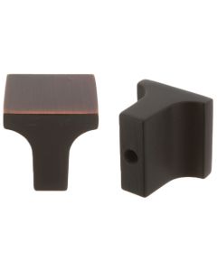 Jamison J343 Square Knob-Oil-Rubbed Bronze