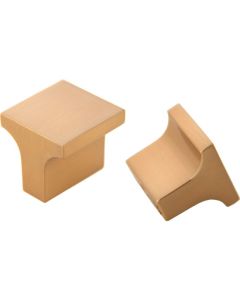 Jamison J343 Square Knob-Rose Gold
