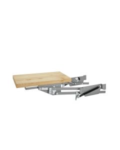 Heavy Duty Mixer Lift-Silver-Hardware and Shelf-Soft-Closing Action