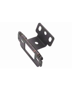 Amerock PK3180TB Inset Partial Wrap Hinge-Oil-Rubbed Bronze